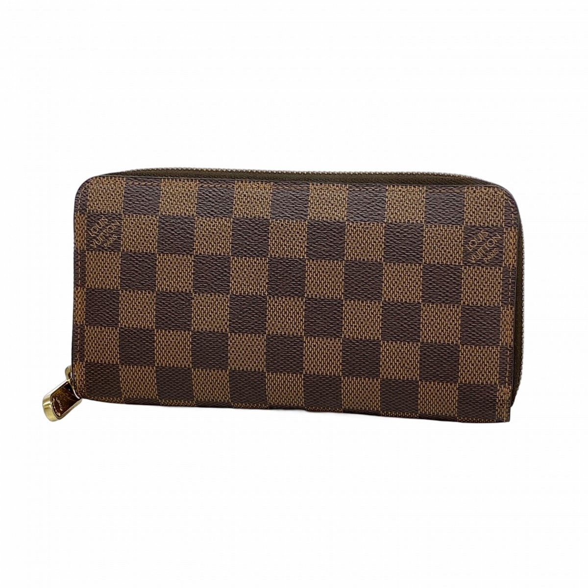 【6ec1846】ルイヴィトン 長財布 ダミエ ジッピーウォレット N60015 エベヌ【中古】メンズ レディース ユニセックス