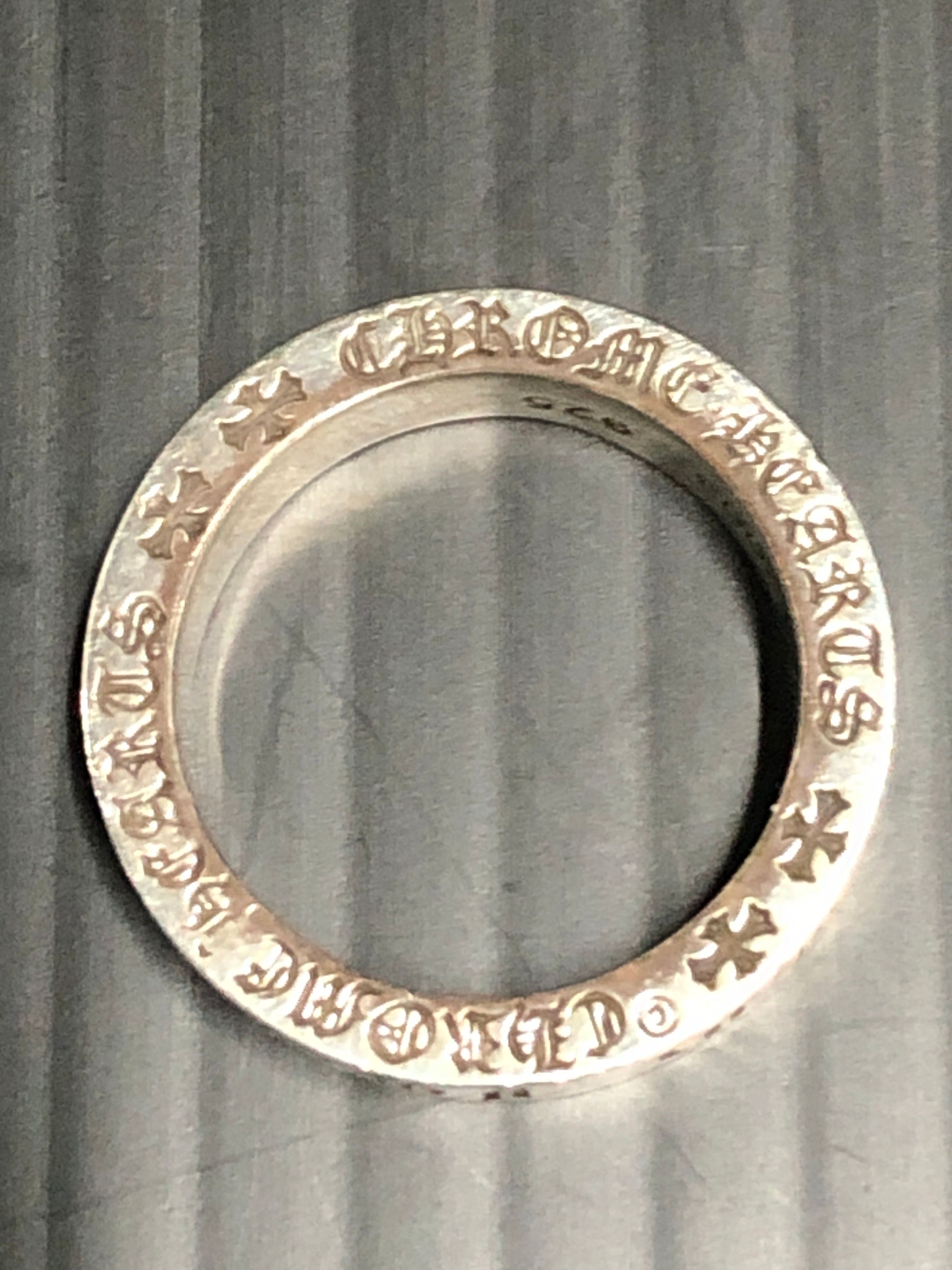 Chrome Hearts Spacer Ring 6mm CH Forever "Silver"