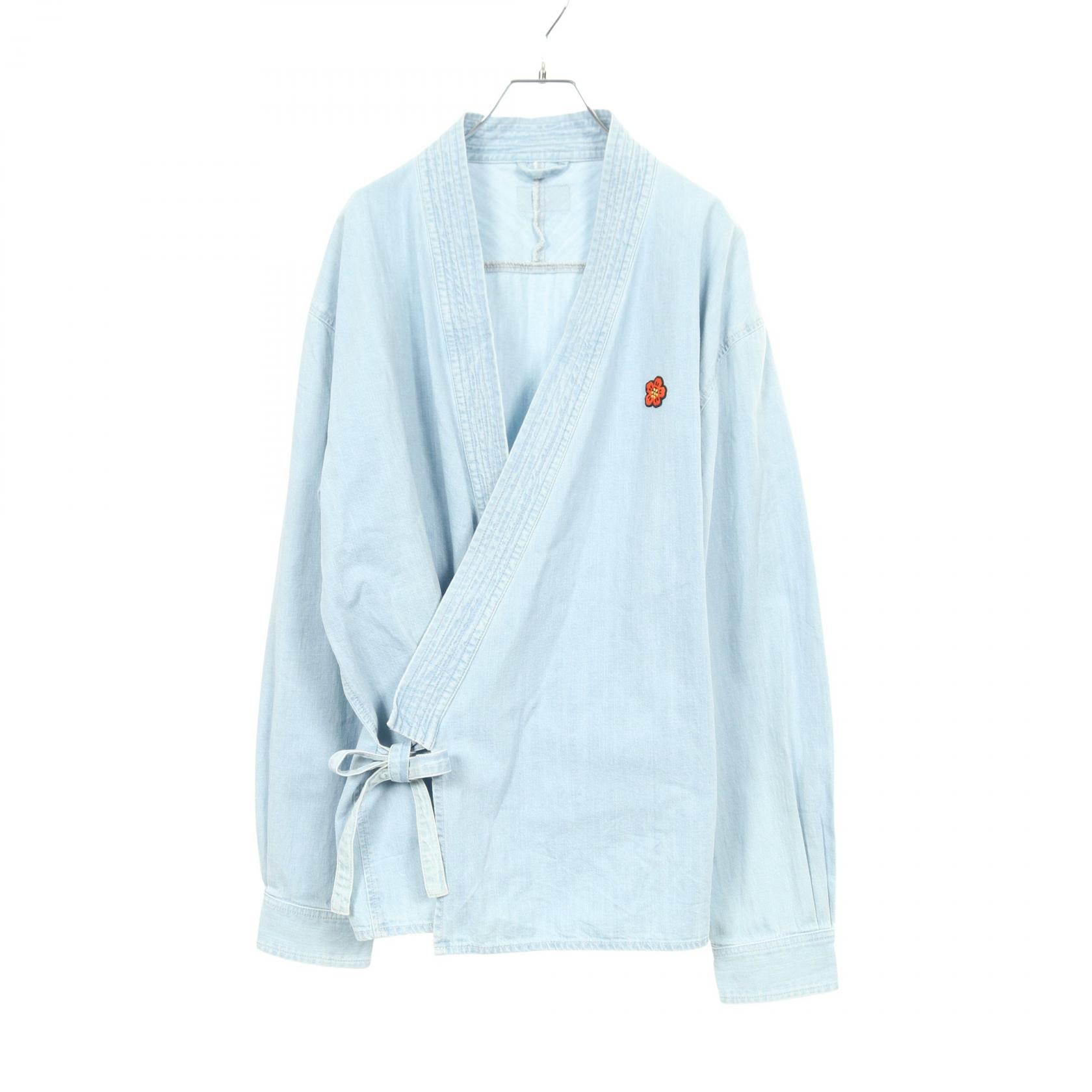 ケンゾー KENZO DENIM KIMONO JACKET デニムジャケット 衣料品 アウター コットン メンズ ブルー系 【中古】