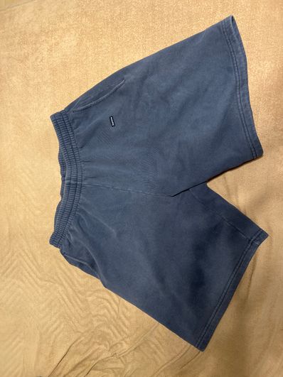 Supreme Overdyed Small Box Sweatshort "Dark Slate"