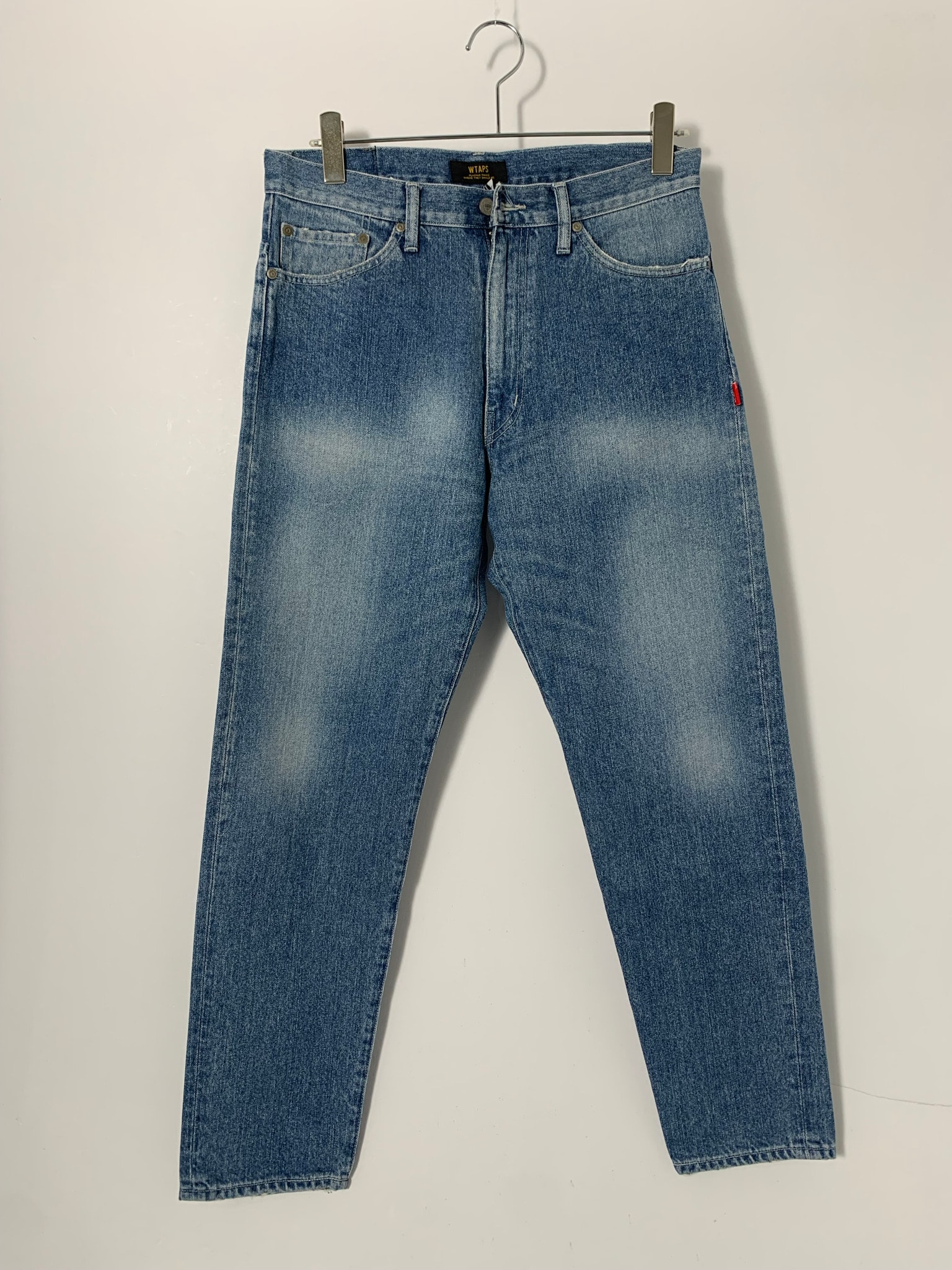 WTAPS BAGGIE.BASIC.WASHED indigo