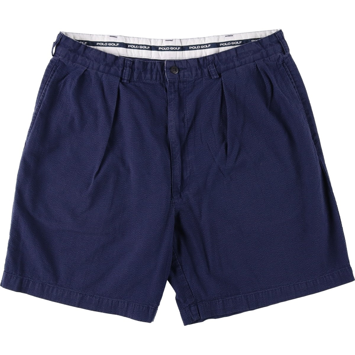古着 ラルフローレン Ralph Lauren POLO GOLF シアサッカー ポロゴルフ ショーツ ショートパンツ メンズw35相当/eaa643753