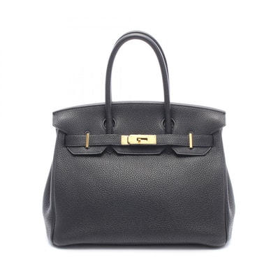 エルメス HERMES バーキン30 ハンドバッグ バッグ トリヨンクレマンス トリヨンクレマンス □O刻印(2011年製造) レディース ブラック系 【中古】