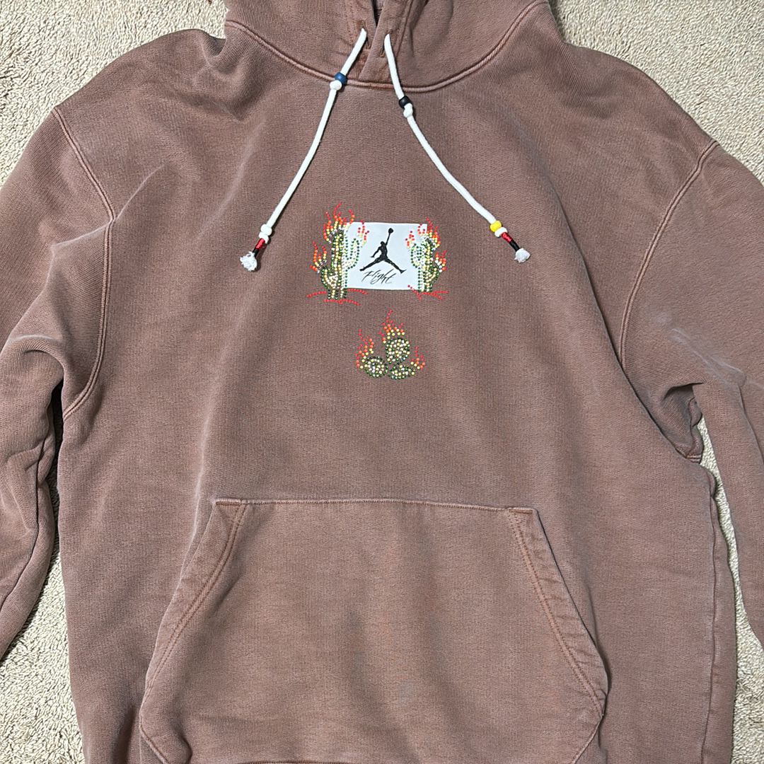 Travis Scott x Air Jordan Brand M J TS Hoodie "Archaeo Brown"