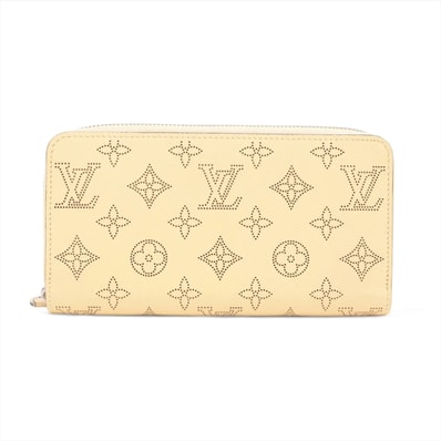 ■極美品 ルイヴィトン マヒナ ジッピー ウォレット バナナ M81515