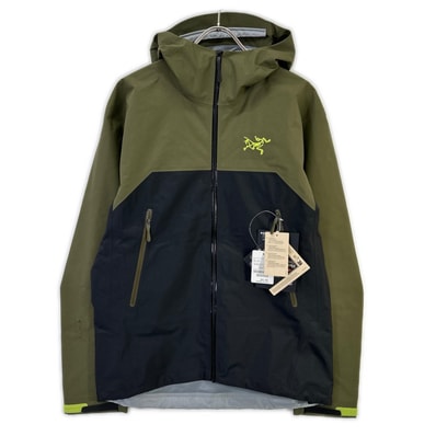 アークテリクス X000010004 カーキ×ブラック GORE-TEX Beta Jacket S