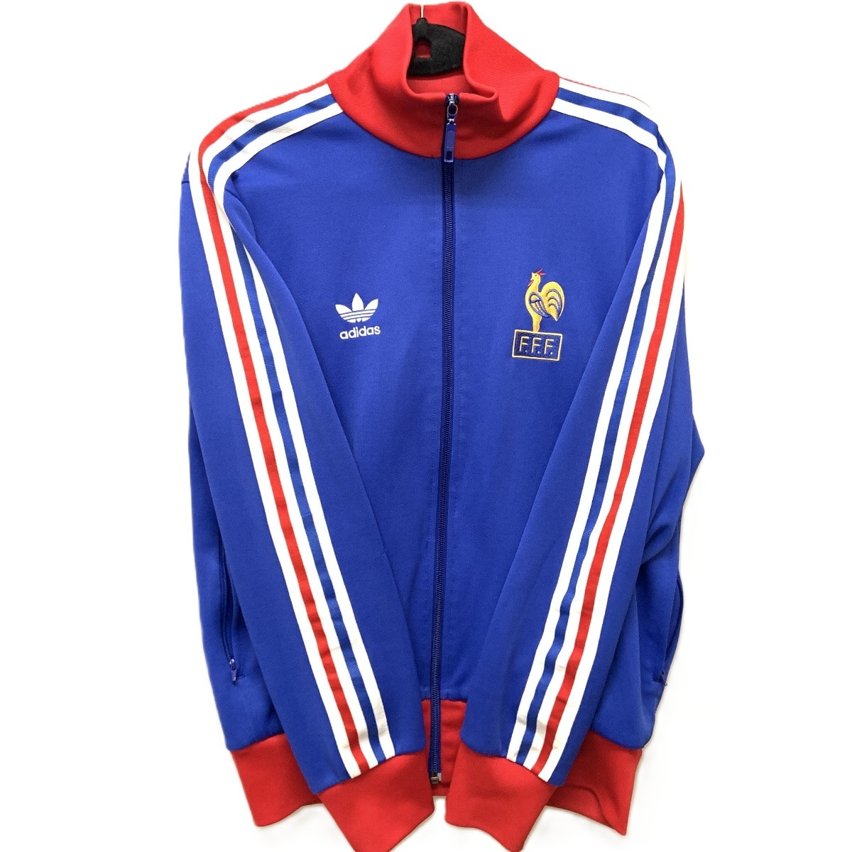 adidas アディダス フランス代表 W杯 トラックジャケット Sサイズ AK9001 ブルー x レッド