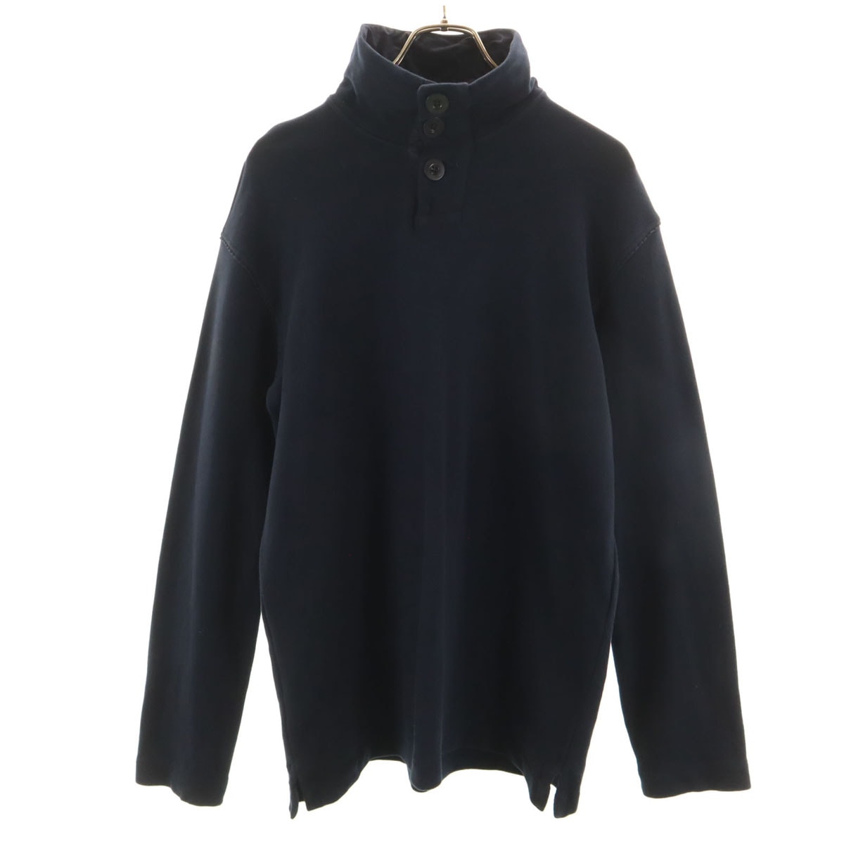 ARMANI COLLEZIONI アルマーニコレッツォーニ イタリア製 長袖 スウェット L ネイビー