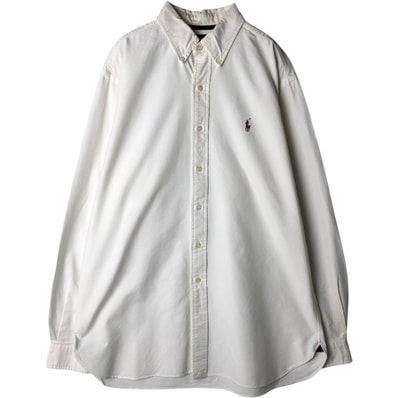 古着 ラルフローレン Ralph Lauren CLASSIC FIT 長袖 ボタンダウンシャツ メンズL相当/eaa632543