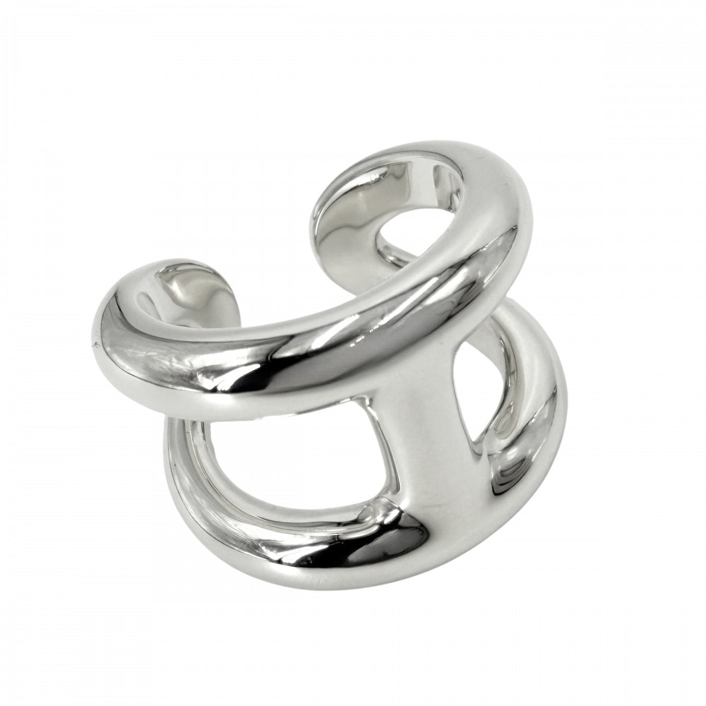 HERMES エルメス 指輪 オスモズPM リング アクセサリー ジュエリー 小物 54サイズ シルバー925    約14号 シルバー ユニセックス 約16.1g 美品【中古品】