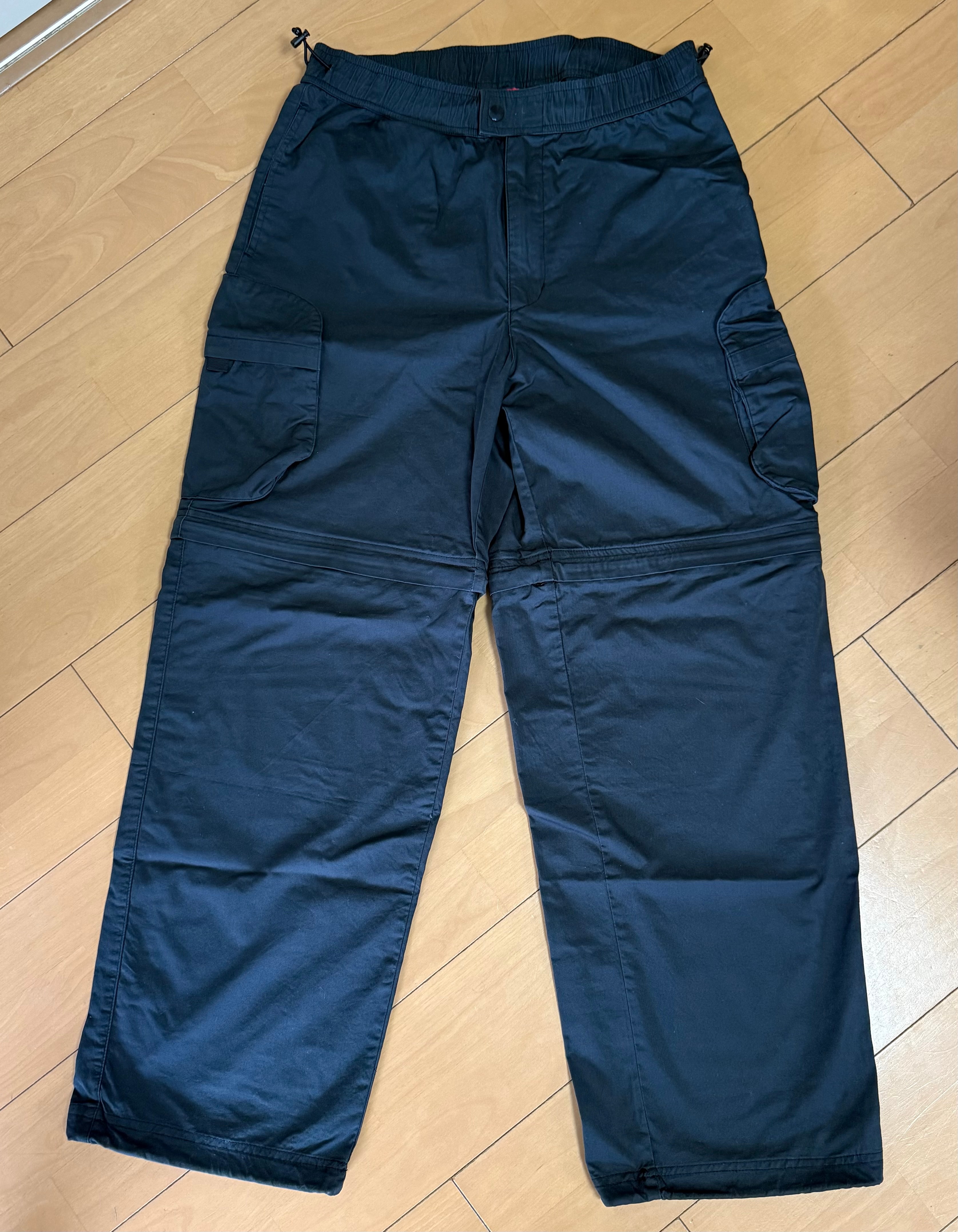 Supreme Cargo Zip-Off Cinch Pant "Black"
