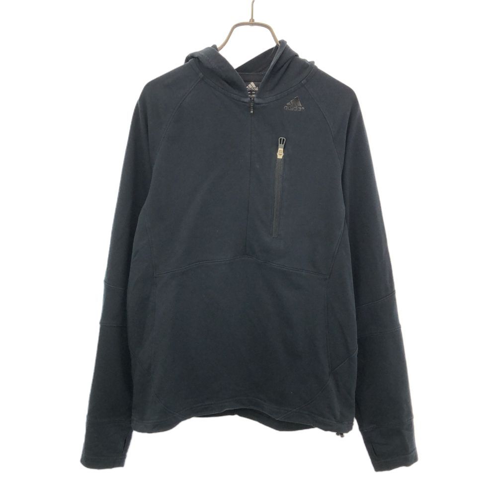 adidas トレーニング 長袖 ハーフジップ パーカー