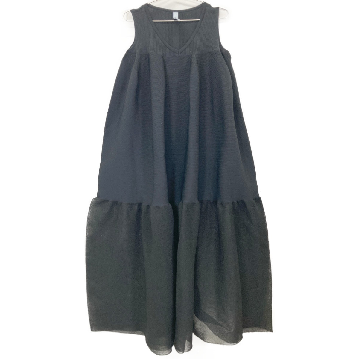 シーエフシーエル CF005KH033 23SS ブラック POTTERY LUCENT DRESS 2 シアーワンピース 3