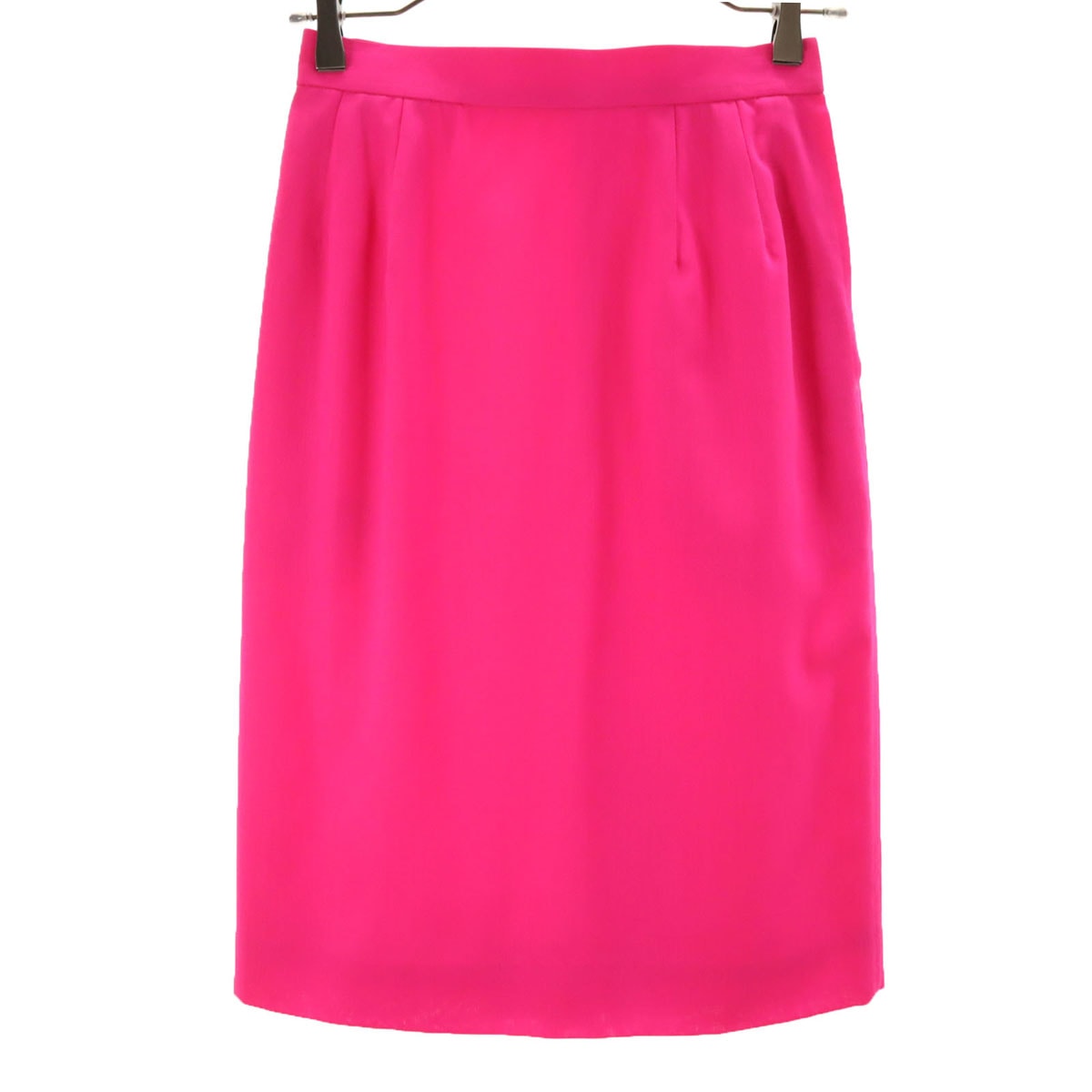 YVES SAINT LAURENT イヴサンローラン 90s ウール オールド ミディ丈 スカート M ピンク