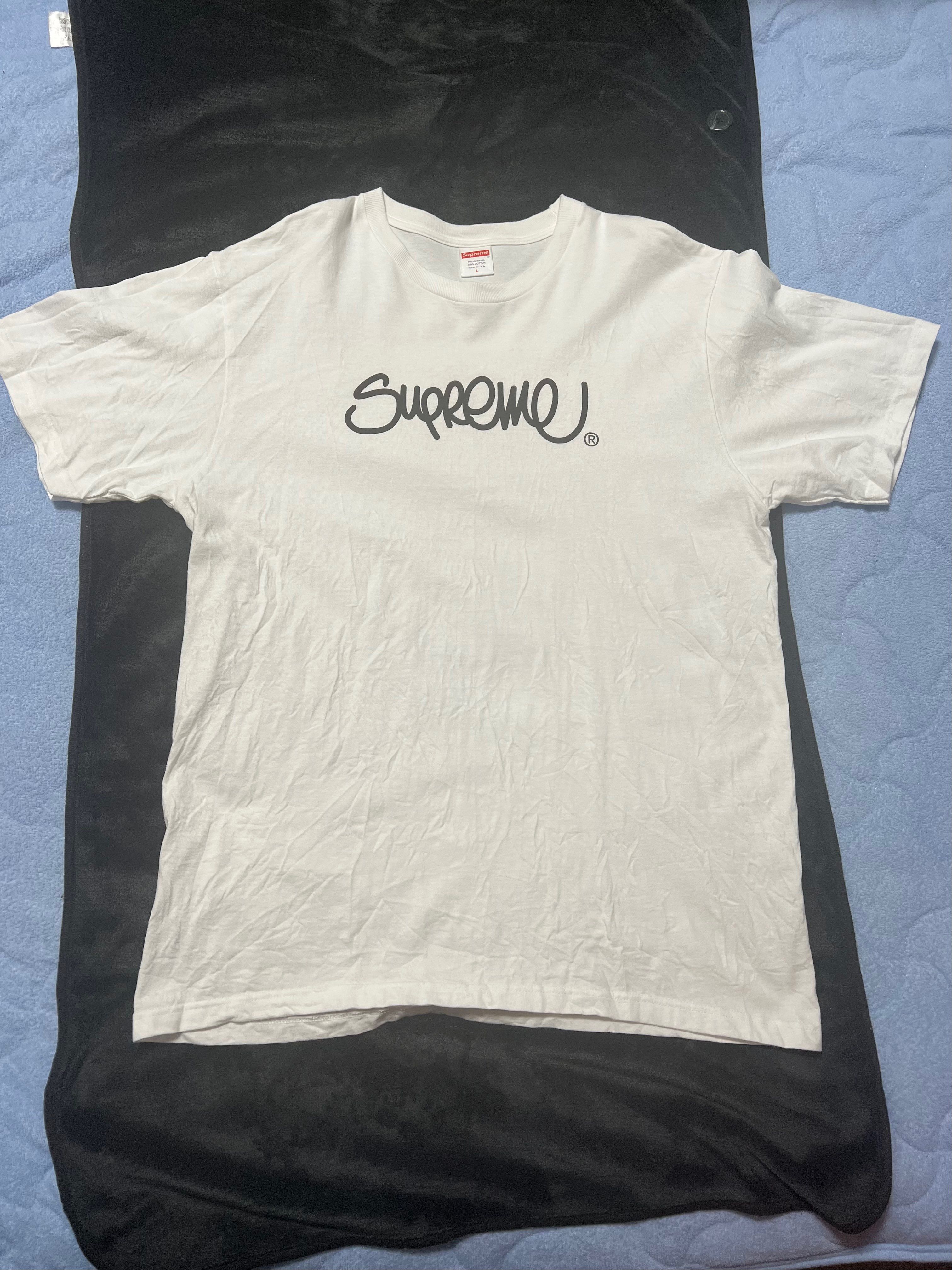 Supreme Handstyle Tee "White"