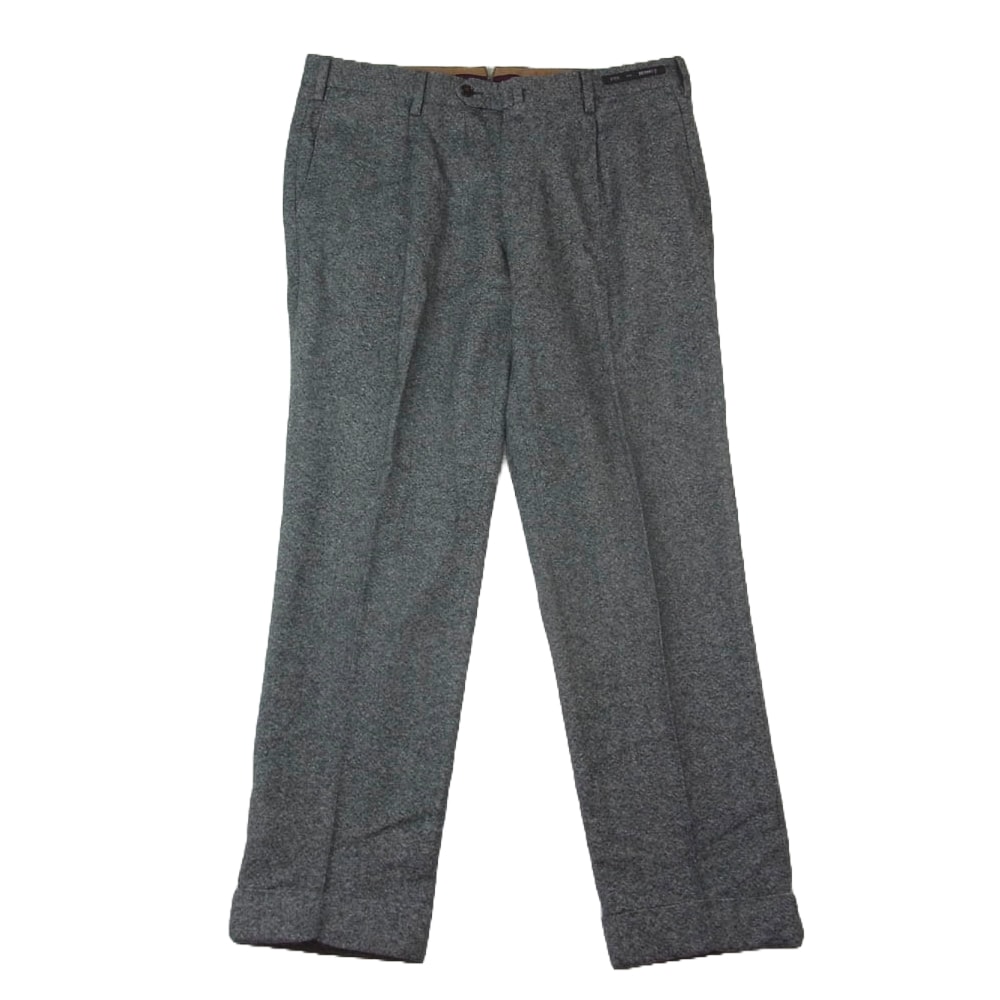 BEAMS ビームス パンツ F ビームスエフ PT01 PT TORINO ピーティートリノ ダブル スラックス パンツ ブラック系 50【中古】