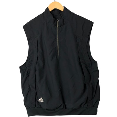 古着 00年代 アディダス adidas ハーフジップ ウォームアップベスト メンズL相当/eaa547594