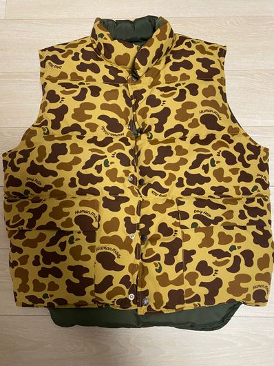 HUMAN MADE DOWN VEST "Olive"