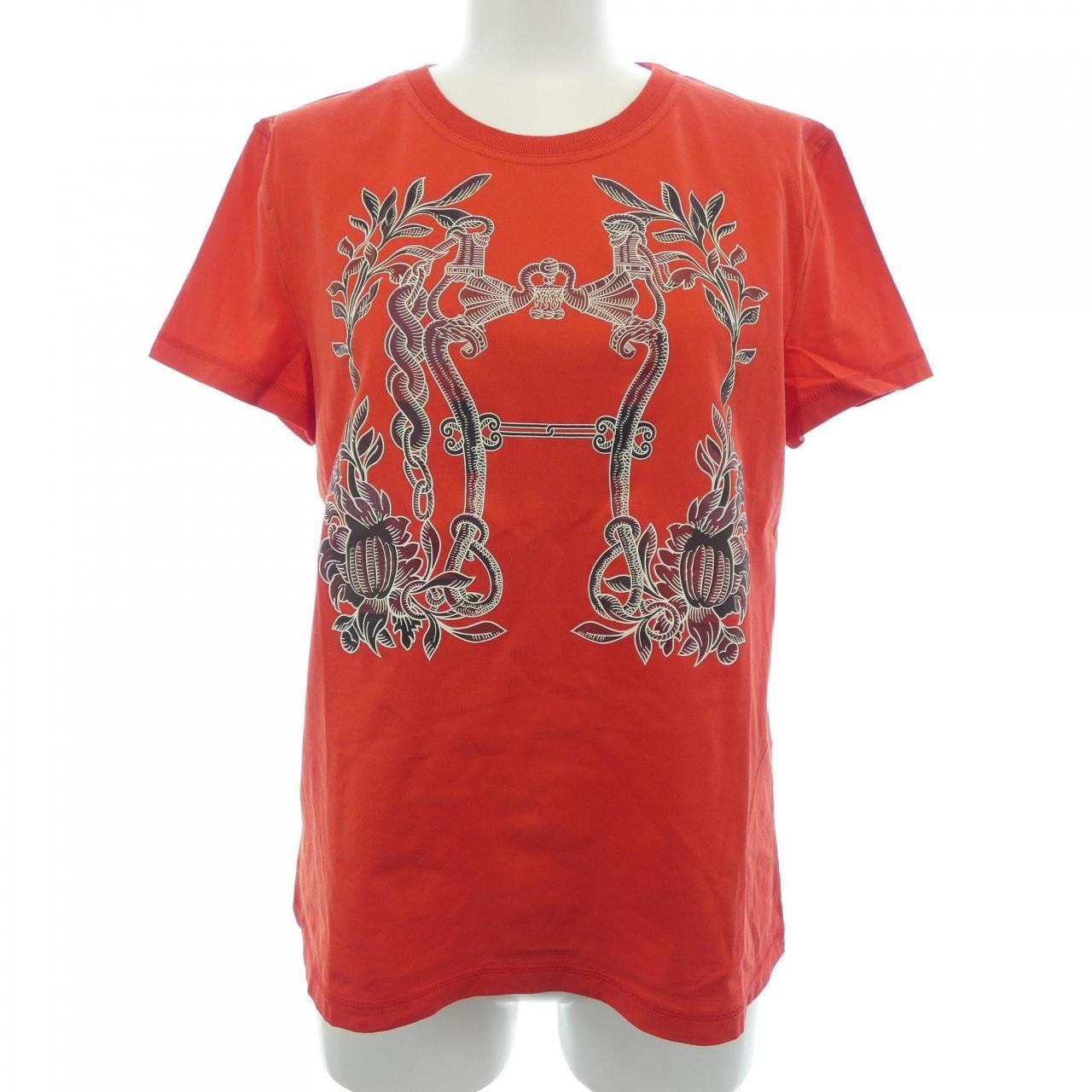 エルメス HERMES DELLA CAVALLERIA 4E4629DA カルトゥッシュ Tシャツ