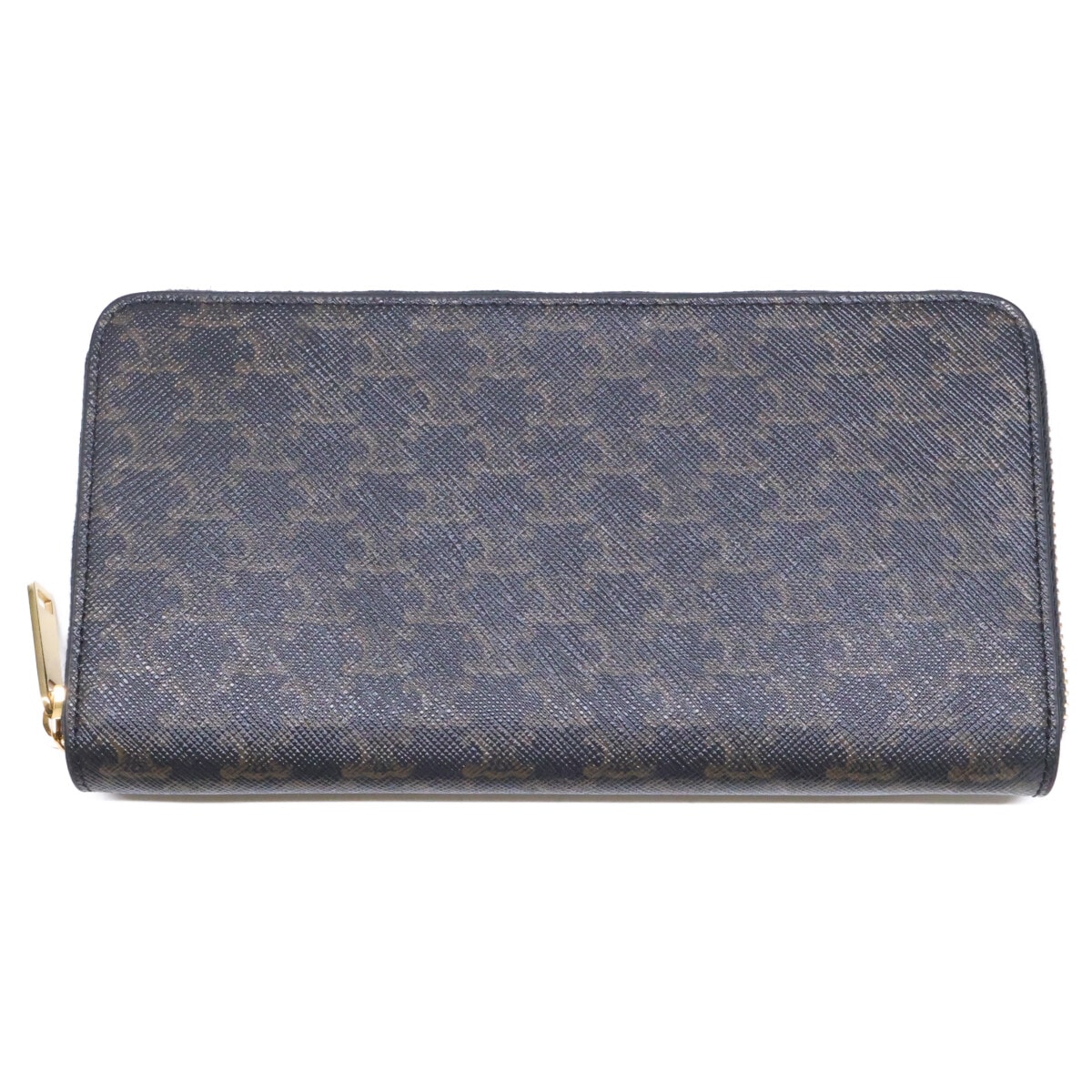 セリーヌ 【美品】25年製 10B552BQ3.38NO ラージ ジップウォレット / トリオンフキャンバス