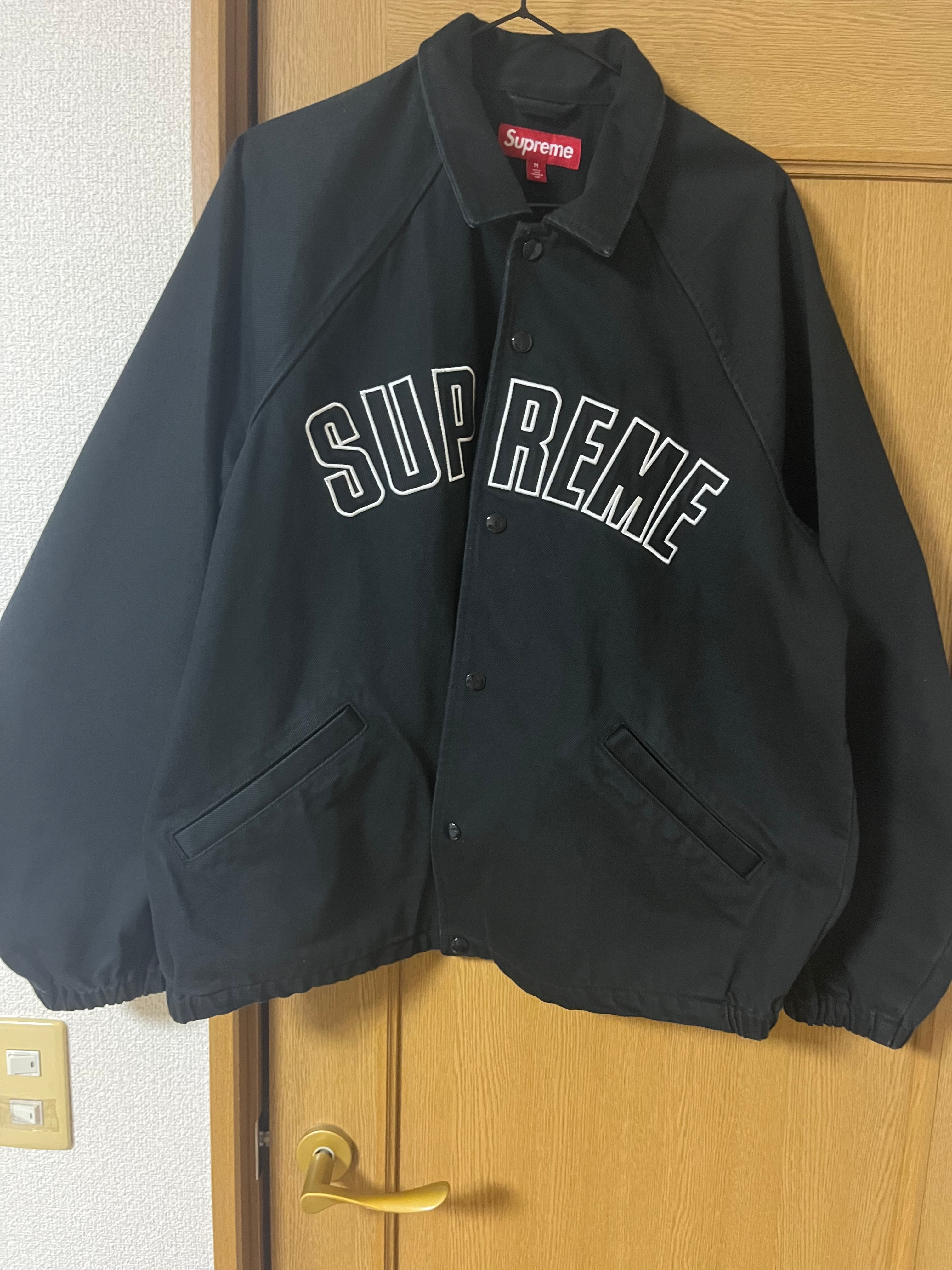 Supreme Arc Denim Coaches Jacket "Black"