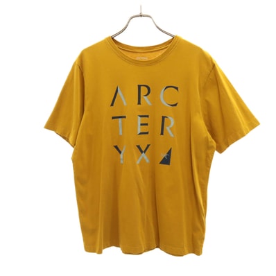 ARC'TERYX アークテリクス 半袖 ARRAY Tシャツ M マスタード アウトドア