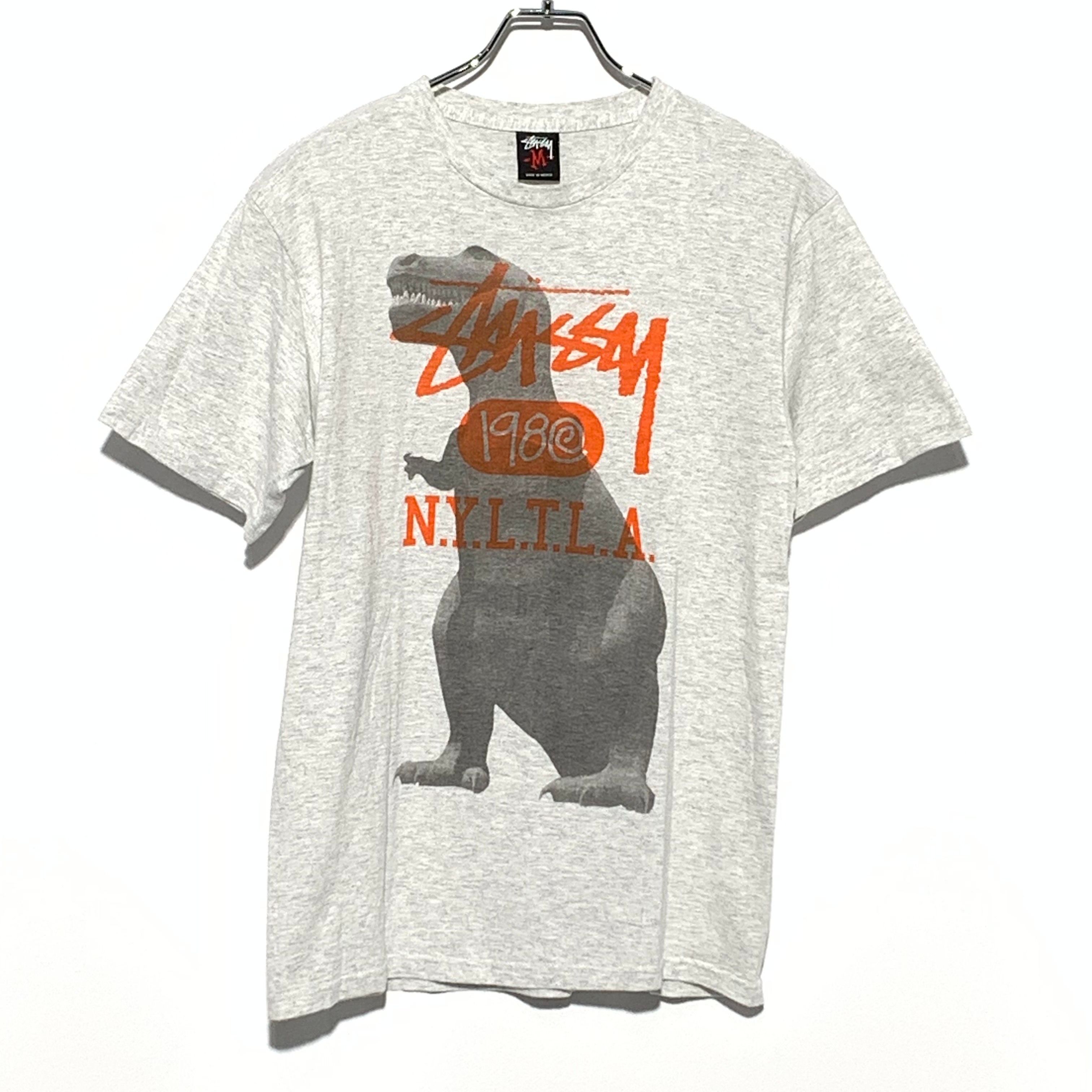 STUSSY Dinosaur Tee gray