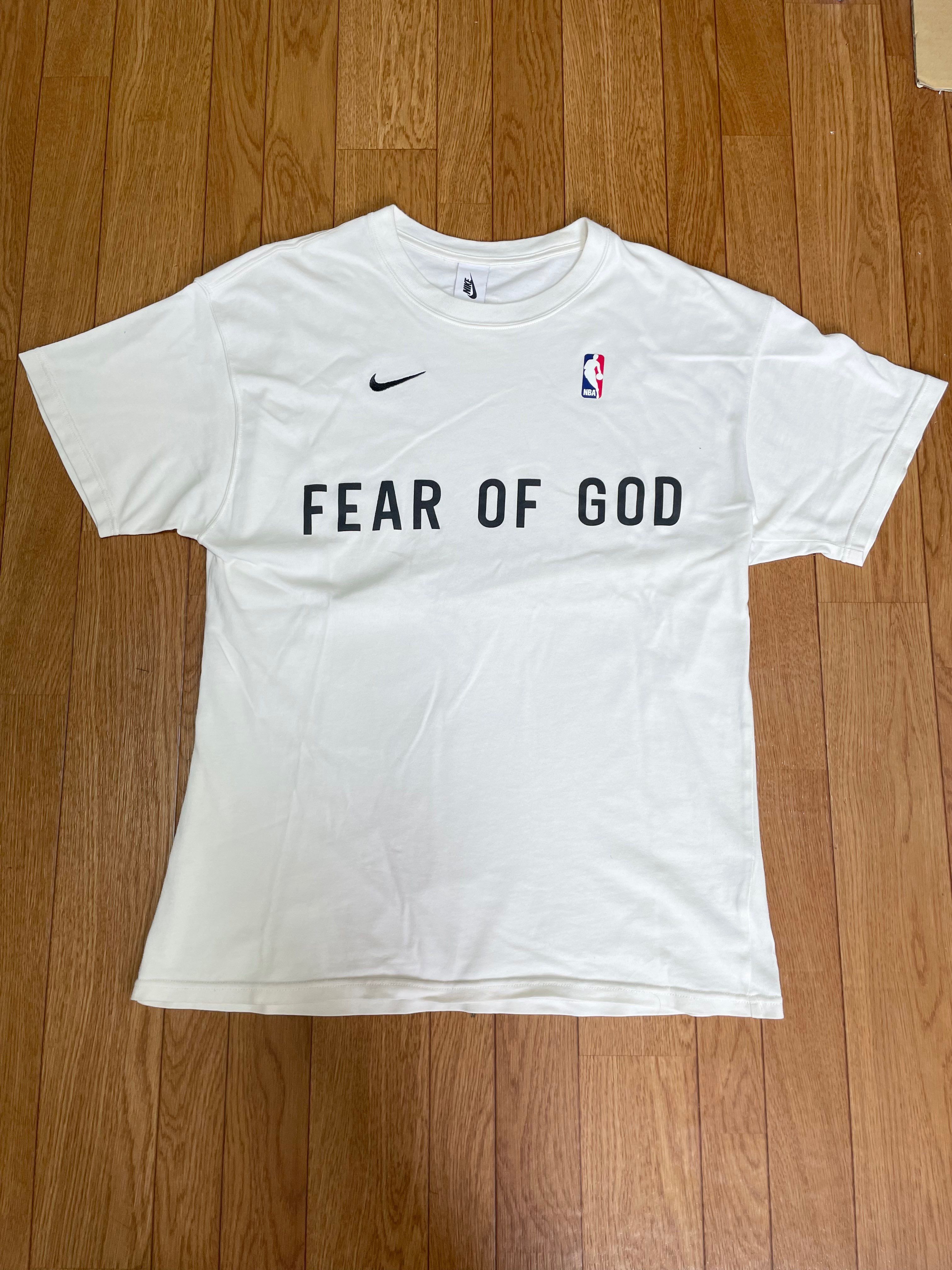 FEAR OF GOD / Nike Warm Up T-Shirt "Sail"