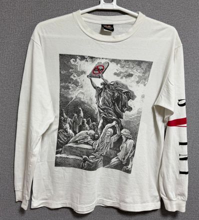 SAINT Mxxxxxx 22SS VLONE LS TEE "White"