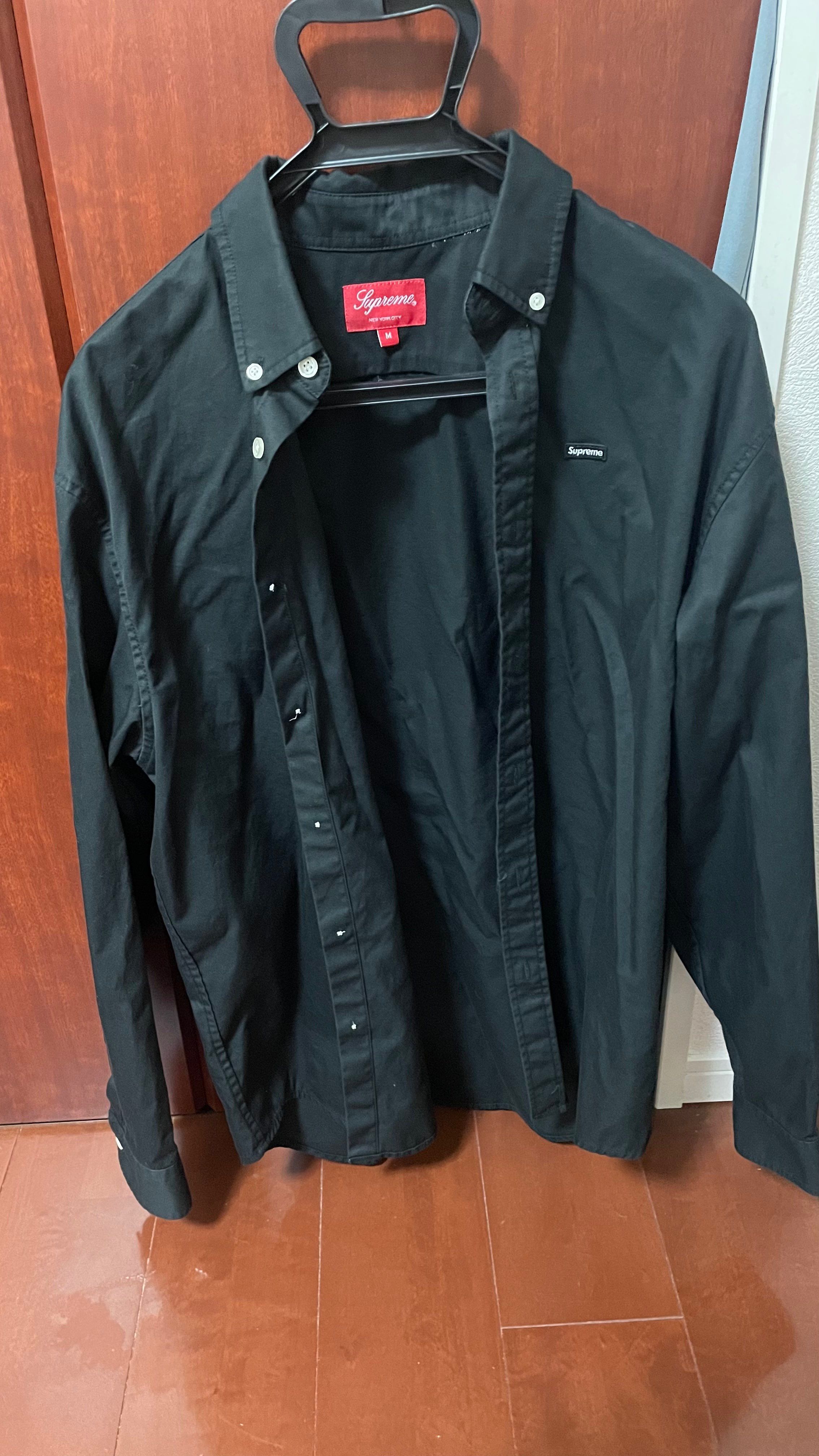 Supreme Small Box Shirt "Black" (22FW)