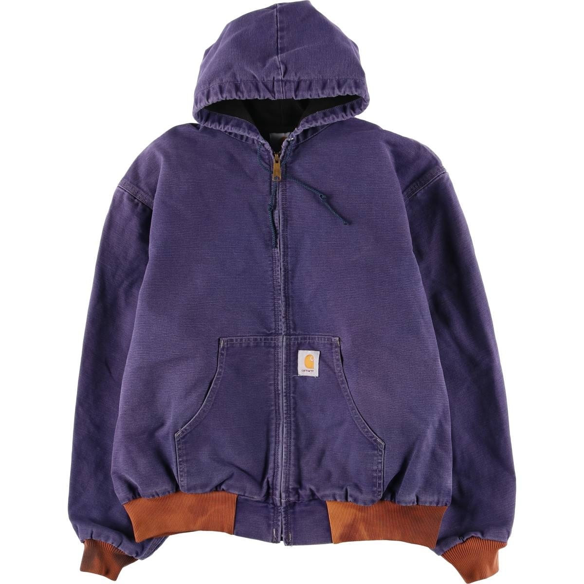 古着 80~90年代 カーハート Carhartt アクティブジャケット ダックフルジップパーカー USA製 メンズXXL相当 ヴィンテージ/eaa495428