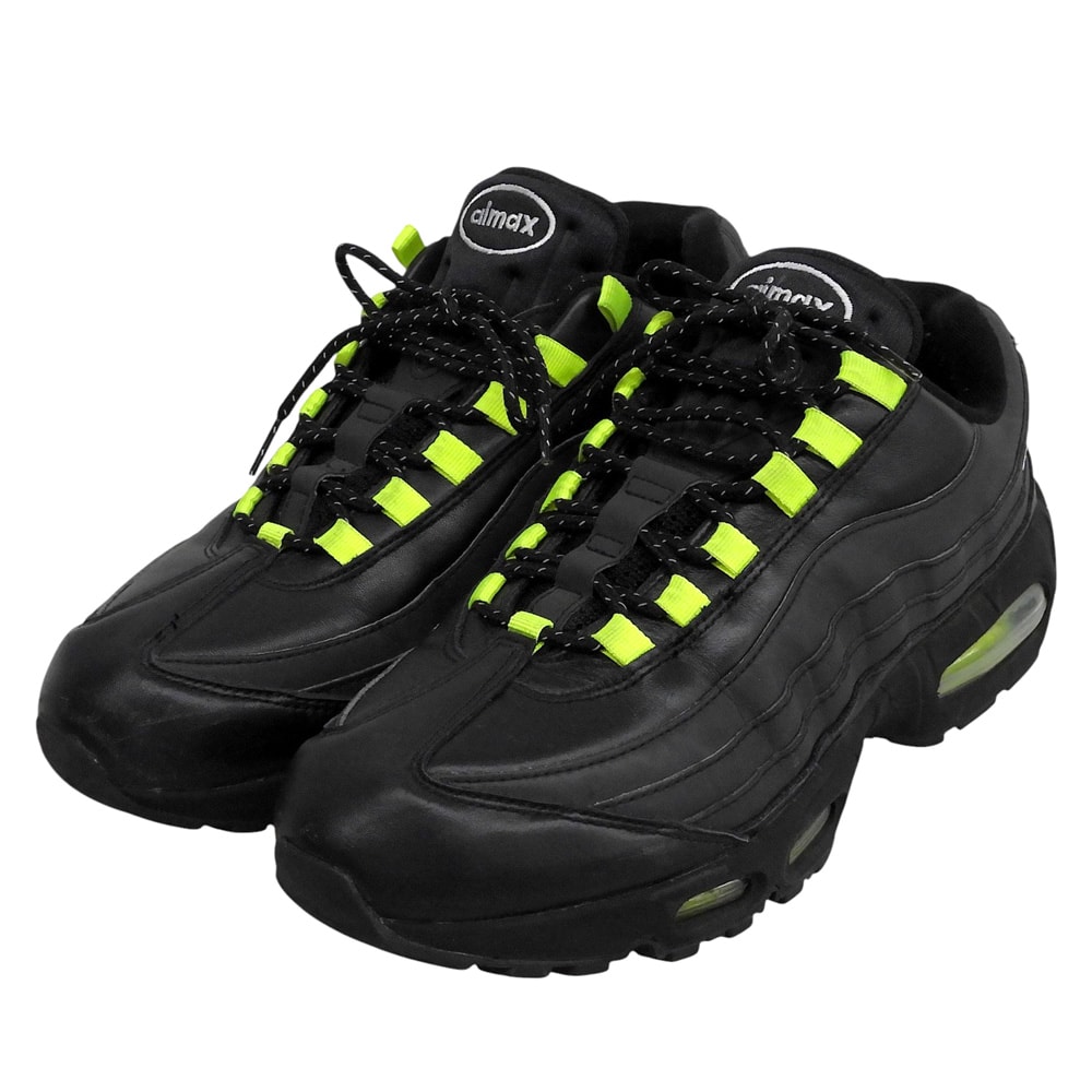 ナイキ AIR MAX 95 BIG BUBBLE SE HRJK BLACK/WHITE-VOLT スニーカー シューズ メンズ ブラック IM8063-010 9.5(US)