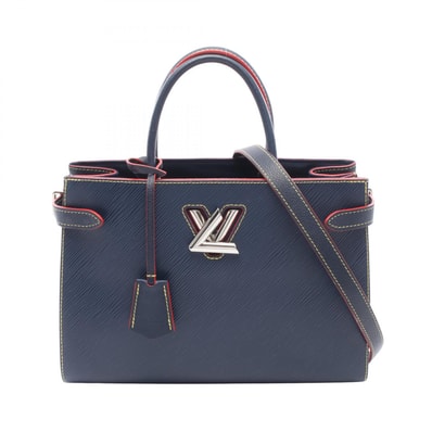 ルイ・ヴィトン LOUIS VUITTON ツイスト トート 2WAY トートバッグ バッグ レザー エピ アンディゴブルー レディース ネイビー系 / レッド系 M54980 【中古】