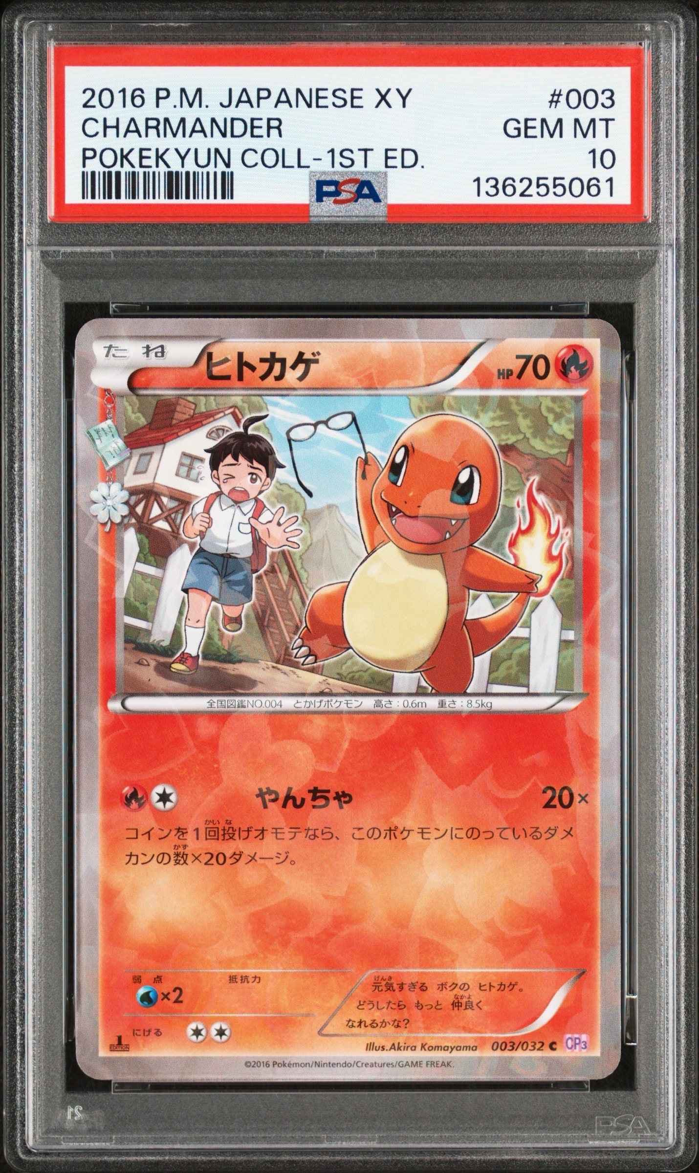 ヒトカゲ C :1ED [CP3 003/032](コンセプトパック「ポケキュン