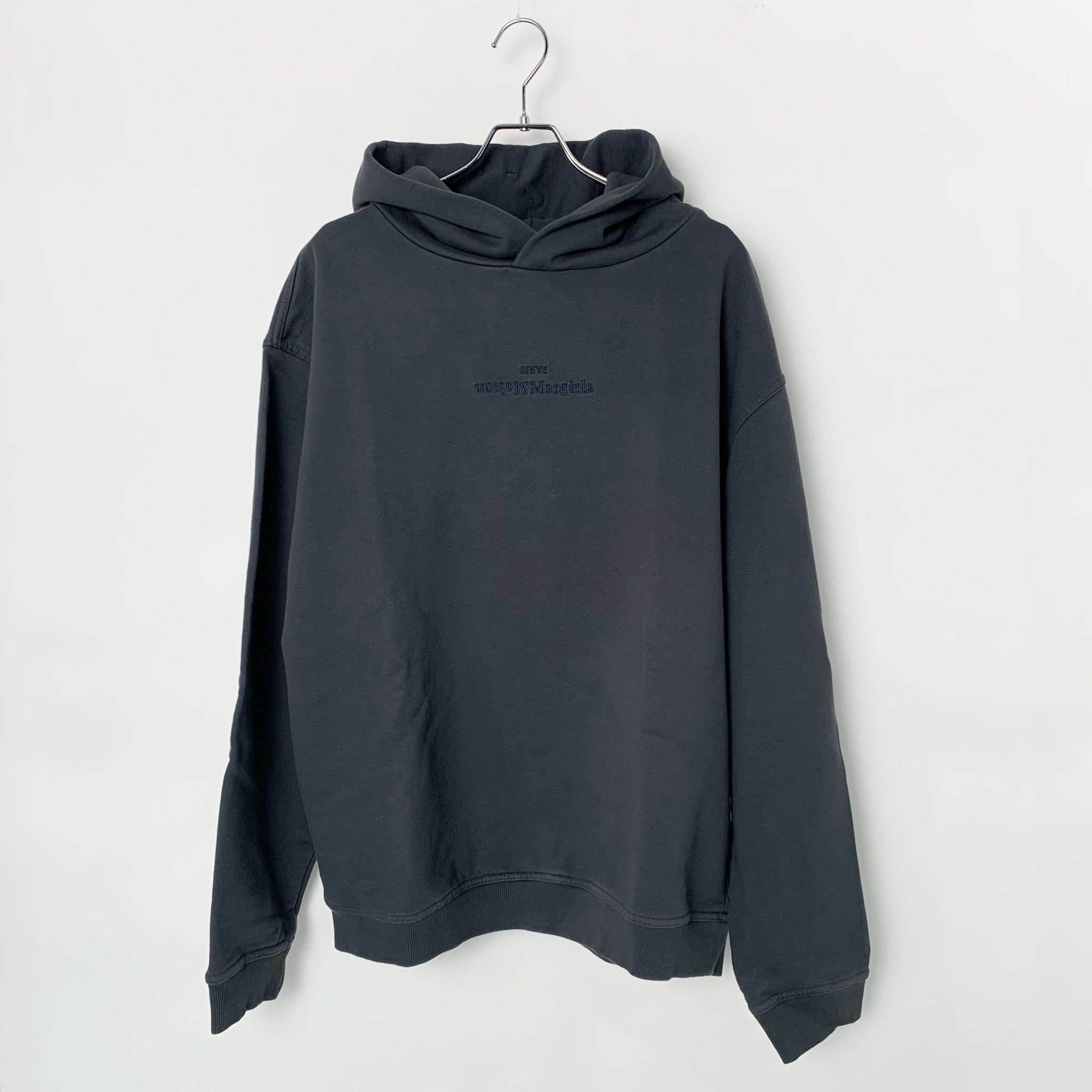 Maison Margiela Men's Hooded Sweatshirt "Washed Black"