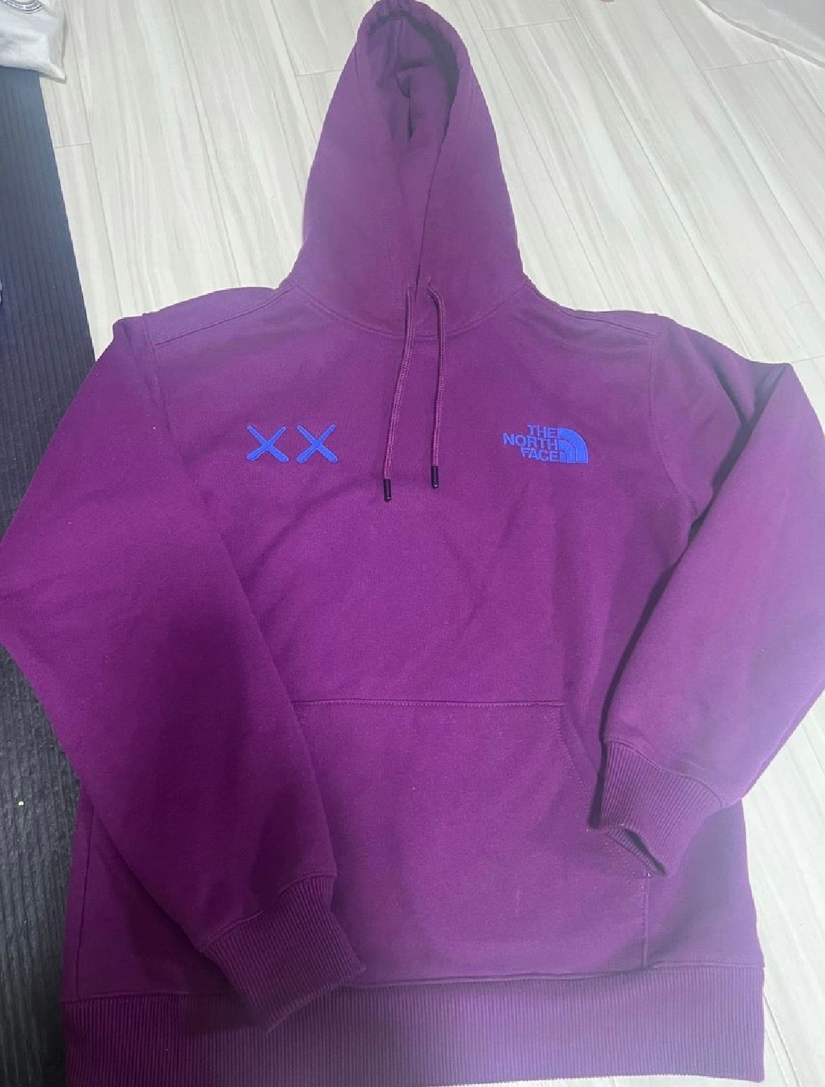 The North Face Kaws Hoodie "Purple Blue"