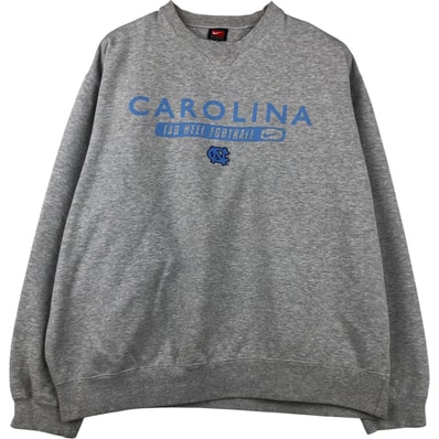 古着 ~00年代 ナイキ NIKE TEAM NORTH CAROLINA ノースカロライナ大学 カレッジスウェットシャツ トレーナー メンズXL相当/eaa614762