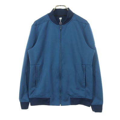 UNDER ARMOUR アンダーアーマー ワンポイントロゴ 長袖 ジップジャケット MD ブルー系