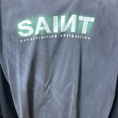 SAINT Mxxxxxx SS Tee_Saint "Black"