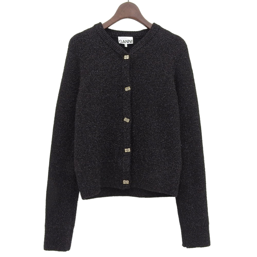 未使用に近い】ガニー 美品 ラメ Sparkle カーディガン
