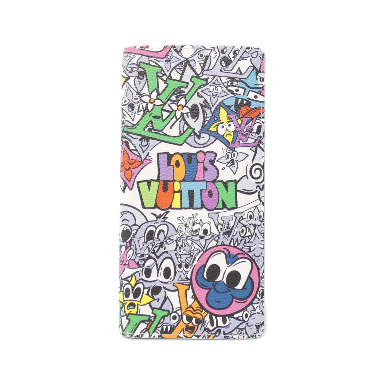 ルイヴィトン モノグラム コミック ポルトフォイユ ブラザ M82011 財布