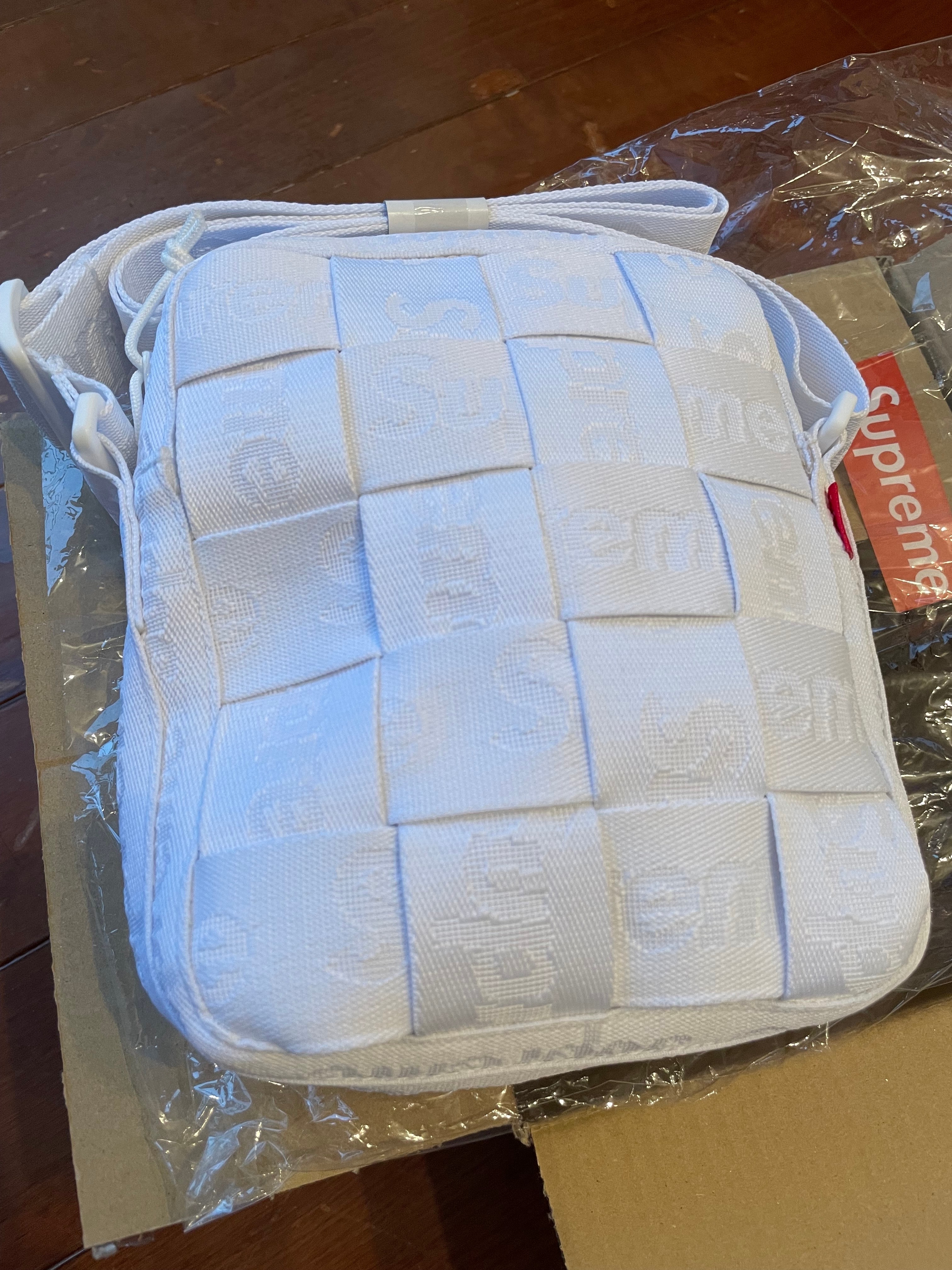 Supreme Woven Shoulder Bag 