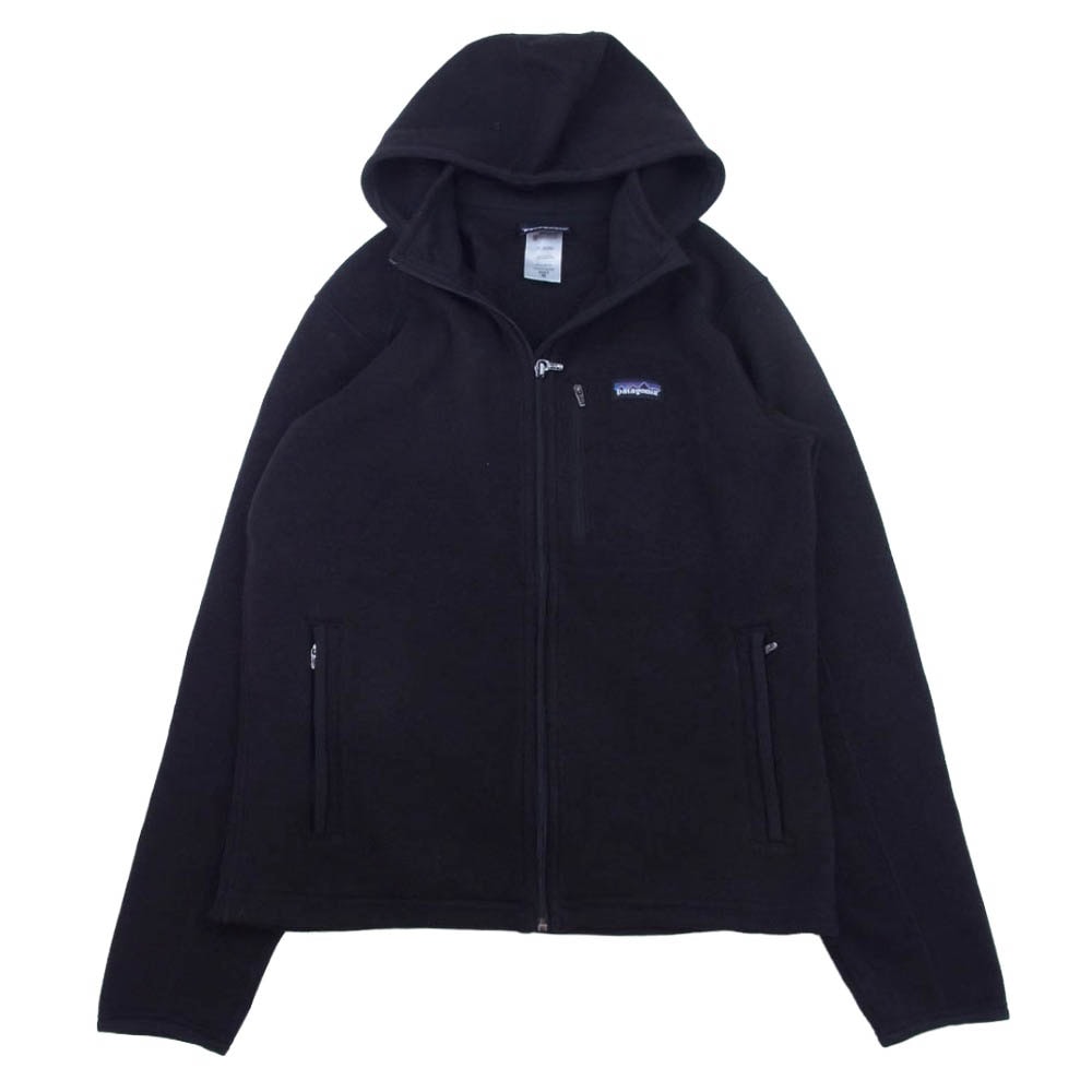 patagonia パタゴニア 25660F9 BETTER SWEATER HOODIE ベター セーター フーディ ジップ パーカー ブラック系 M【中古】