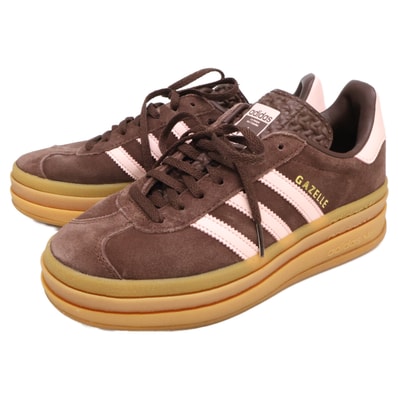 アディダス 【美品】JI0326 GAZELLE BOLD ガゼル ボールド スエード スニーカー 23.5cm