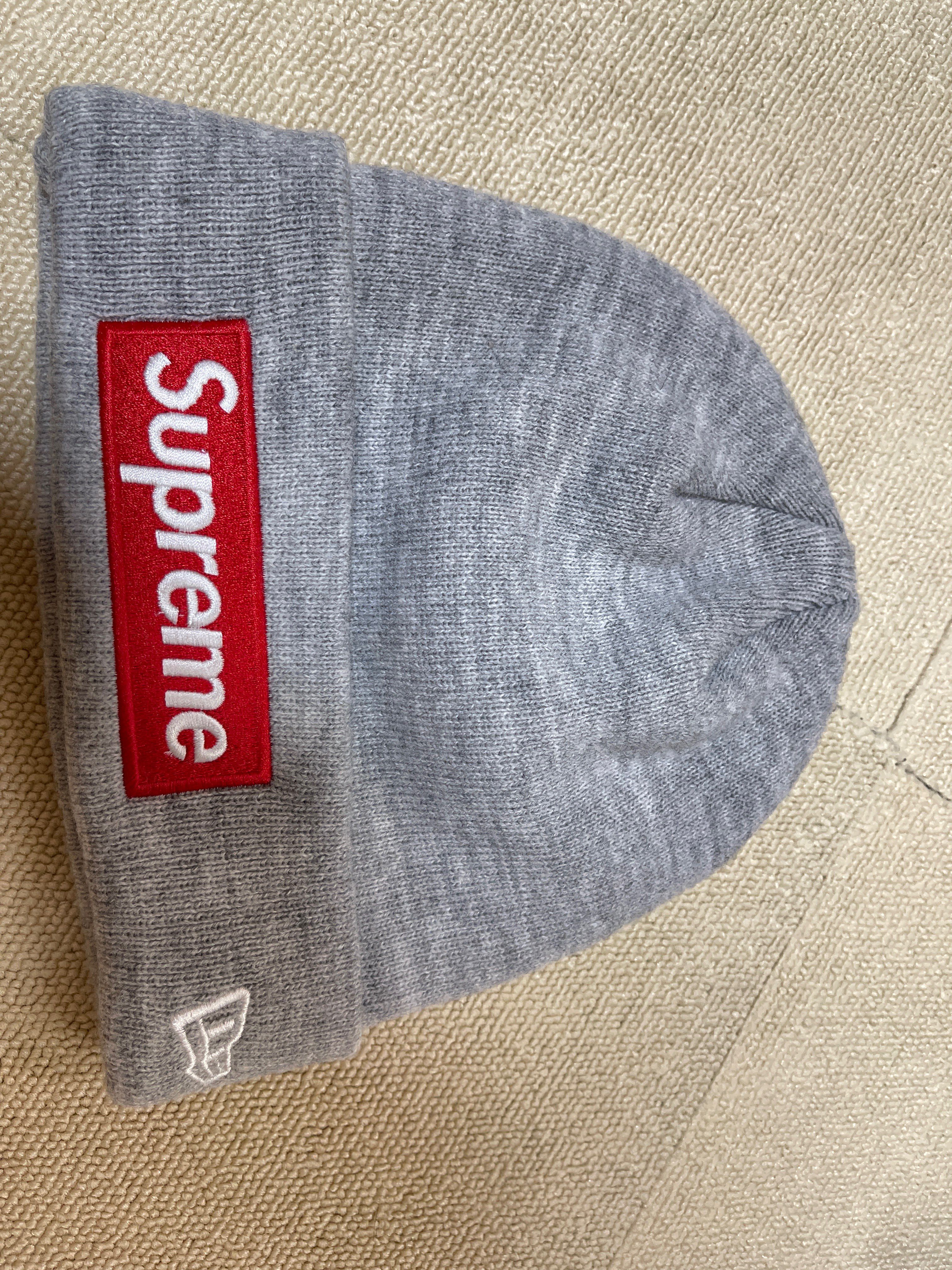 Supreme Box Logo Beanie "Grey" (18FW)