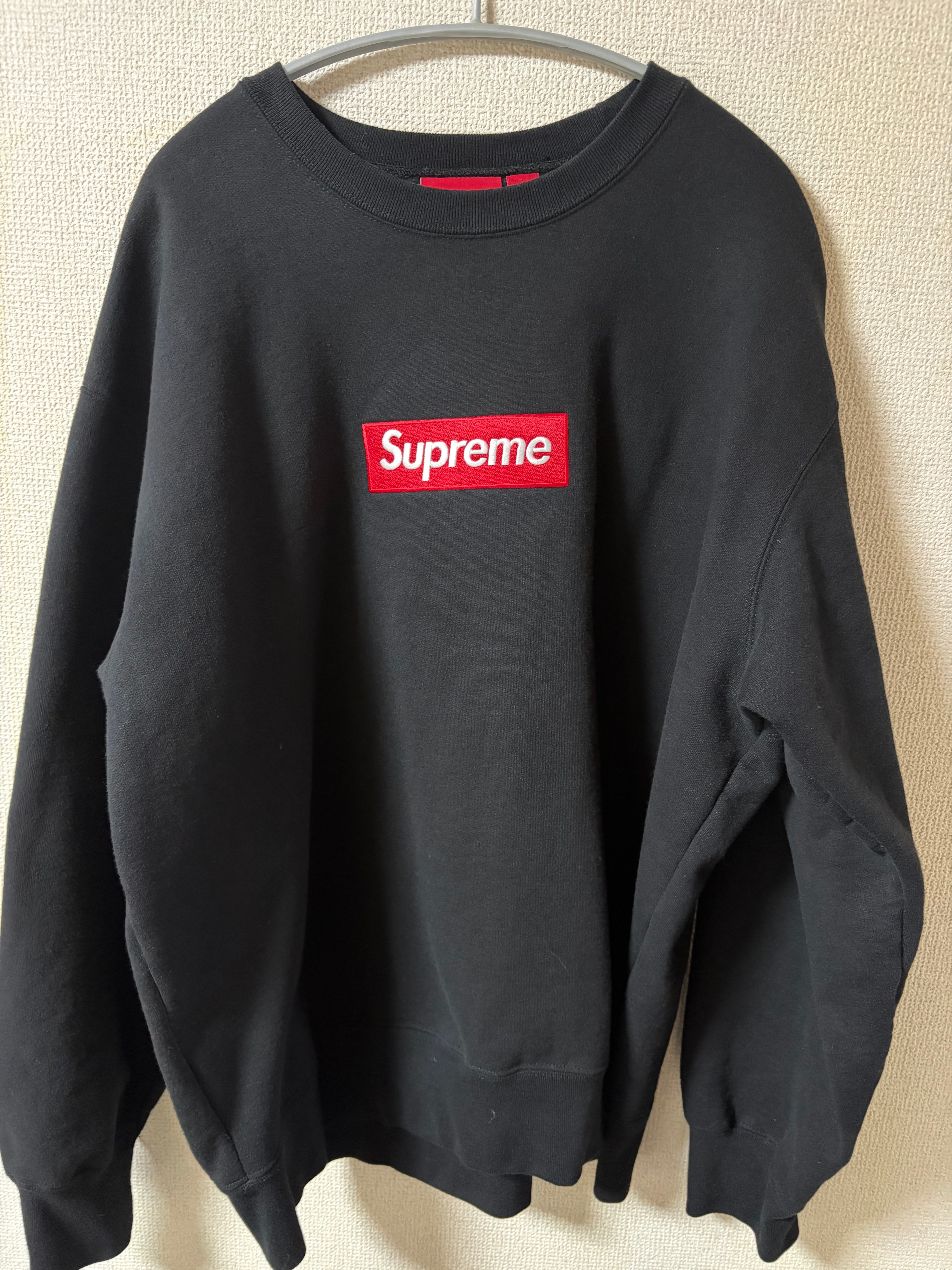 Supreme Box Logo Crewneck "Black" (22FW)