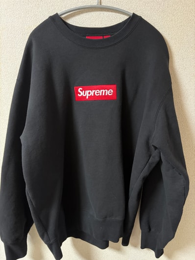 Supreme Box Logo Crewneck "Black" (22FW)