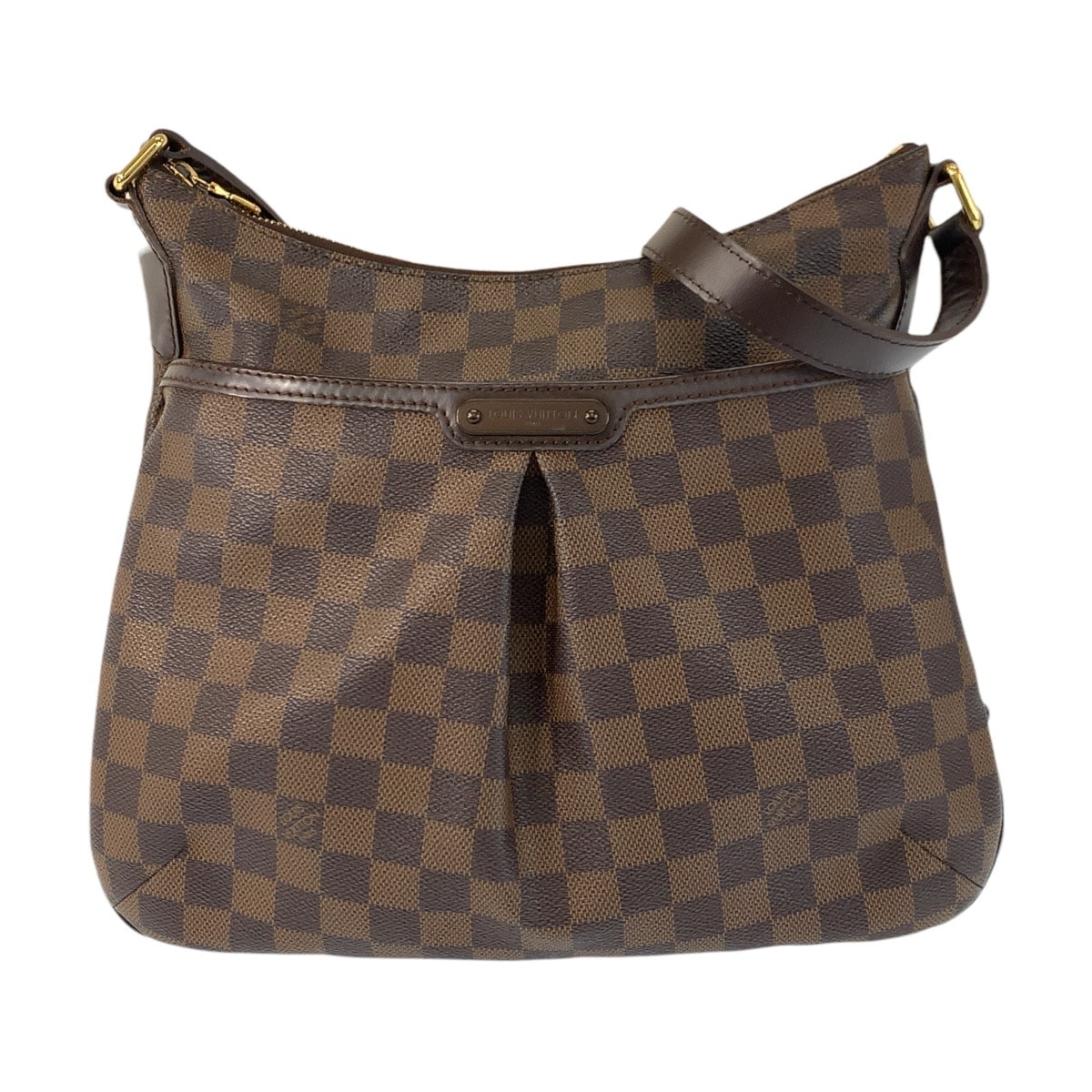 美品 LOUIS VUITTON ルイヴィトン ダミエ ブルームズベリPM ブラウン ゴールド金具 PVC ショルダーバッグ ポシェット 601276 【中古】
