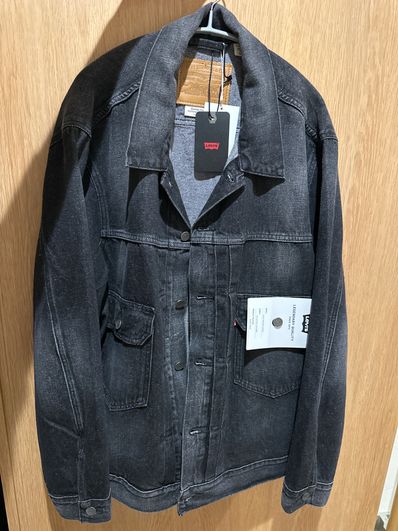 LEVI'S for BIOTOP Type 2 Trucker Denim Jacket "Black"