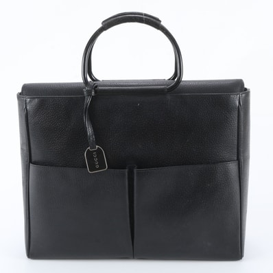 ■美品 グッチ ハンドバッグ レザー